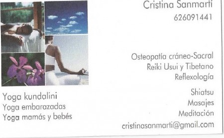 Cristina Sanmartí 